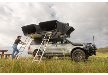 4x4 with 2x rooftop tent, sleeps up to 5 adults