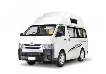 The 2 berth Hitop is perfect for budget conscious couples wanting to take off on their own adventure. Featuring a generous double bed, fridge, gas stove, microwave and sink, you’ll have everything you need to get you to your road trip destination. 
