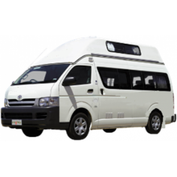 2 berth Campervan. NOTE: You may be allocated any of the vehicle types seen in the images or slight variations of these. Specific vehicle type/layouts cannot be requested. No pick up or drop off on Sundays.